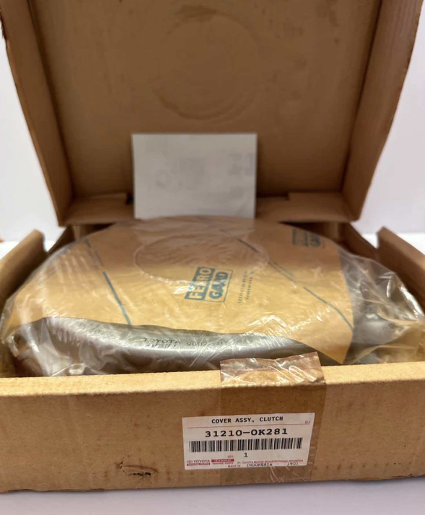 COVER CLUTCH DEKRUP CLUTCH COVER HILUX INNOVA FORTUNER GENUINE TOYOTA PN 31210-0K281