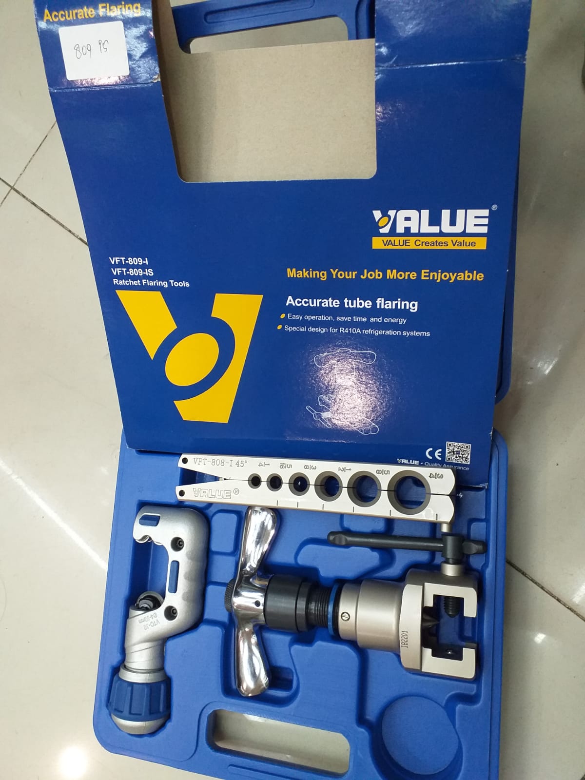 FLARING TOOLS MERK VALUE SERI VFT-809-IS