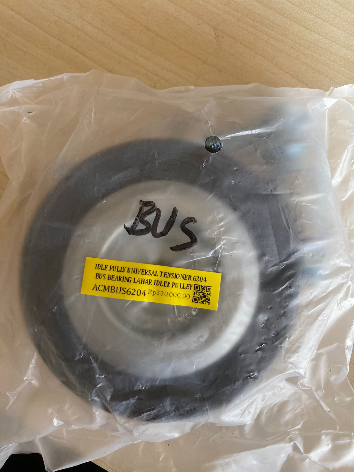 IDLE PULLY UNIVERSAL TENSIONER 6204 BUS BEARING LAHAR IDLER PULLEY