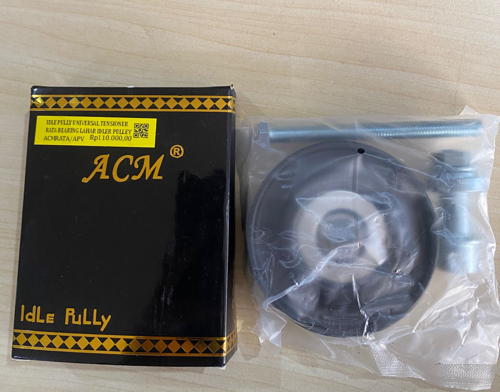 IDLE PULLY UNIVERSAL TENSIONER RATA BEARING LAHAR IDLER PULLEY MERK ACM