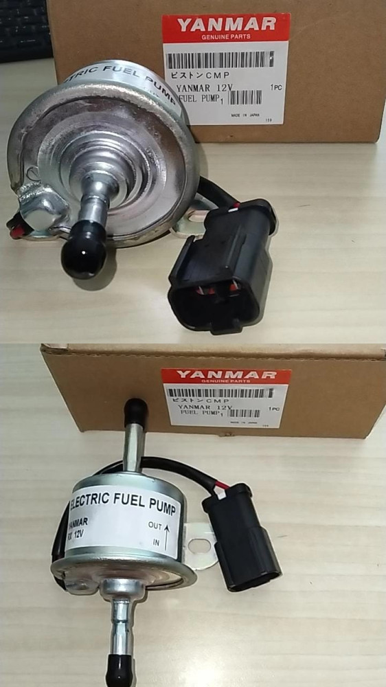 Pompa Solar Electric Fuel Pump 12 Volt Yanmar import PN 129612-52100
