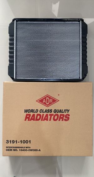 RADIATOR ADR TOYOTA HINO DYNOSAURUS DUTRO 125LT PN 16400-0W060 A