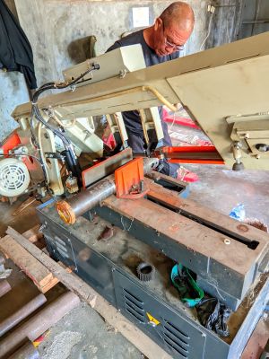 Jasa Pembuatan Lock pin Arm Eksavator Hyundai 220-9SH