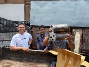 Penjualan Pengantaran BRACKET RUMAH REKONDISI FILTER OLI HOUSING SET UD TRUCKS NISSAN CWB