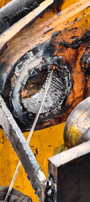 jasa Line boring Rumah Bushing Stik arm eksavator Hyundai 220-9SH