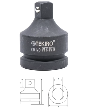 ADAPTOR IMPACT TEKIRO UKURAN 3-4 F X 1-2 M PN IS-AI0752