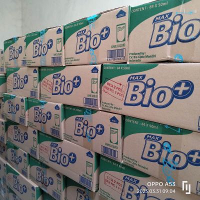 BIO+ Sabun Cuci Piring JERUK NIPIS POUCH 50 ML 1 BOX (84 PCS)