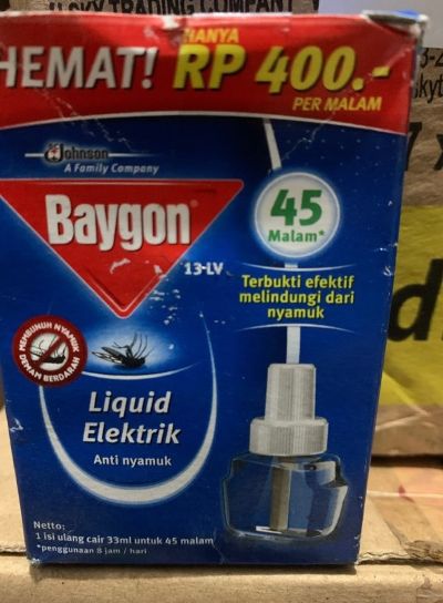 Baygon Liquid Elektrik Reffil Silky Jasmine Isi Ulang 33 ML