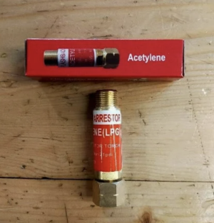 FLASHBACK ARRESTOR REGULATOR ACETYLENE & LPG