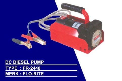 Flo-Rite FR-2240 DC Fuel 24 Volt Transfer Pump Pengisian Solar Menggunakan Aki