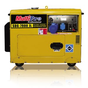 GENERATOR SILENT GENERATOR SET DIESEL 5 KW MULTIPRO SDG-7900 JL
