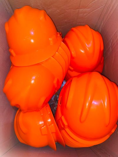 HELM PROYEK WIPRO ORANGE PUTAR RATCHET MODEL MSA