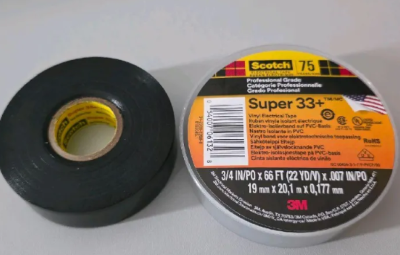 Isolasi Elektrik 3M Scotch Super 33+ vinyl electrical tape