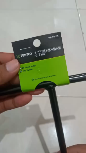 KUNCI SOCKET T HITAM TEKIRO 8 MM WR-TT0232