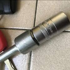 Kunci Sok Busi 19 mm Stang 3-8 inch Tekiro Spark Plug Sock PN SC-SA0538