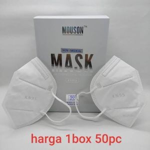 MASKER MOUSON KN95 ISI 50 PC