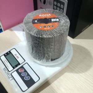 MATA GURINDA POLES ROHA FLAP DISC 4 INCH (100 x 16mm) GRADE 60