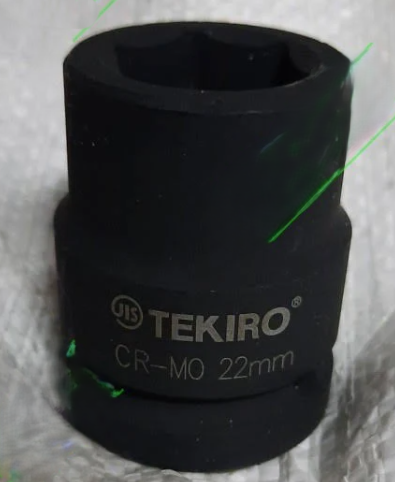 MATA SOCKET 3-4 INCH 6 PT TEKIRO 22 MM PN IS-IS0670
