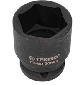 MATA SOCKET 3-4 INCH 6 PT TEKIRO 28 MM PN IS-IS0675