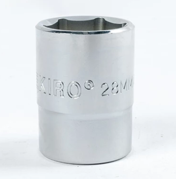 MATA SOCKET 3-4 INCH 6 PT TEKIRO 28 MM WARNA PUTIH PN SC-SC0429