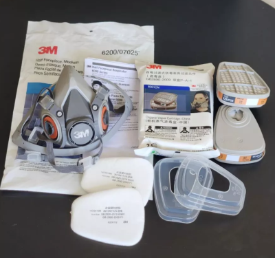 Masker Gas Respirator 3M 6200 Half Facepiece Respirator