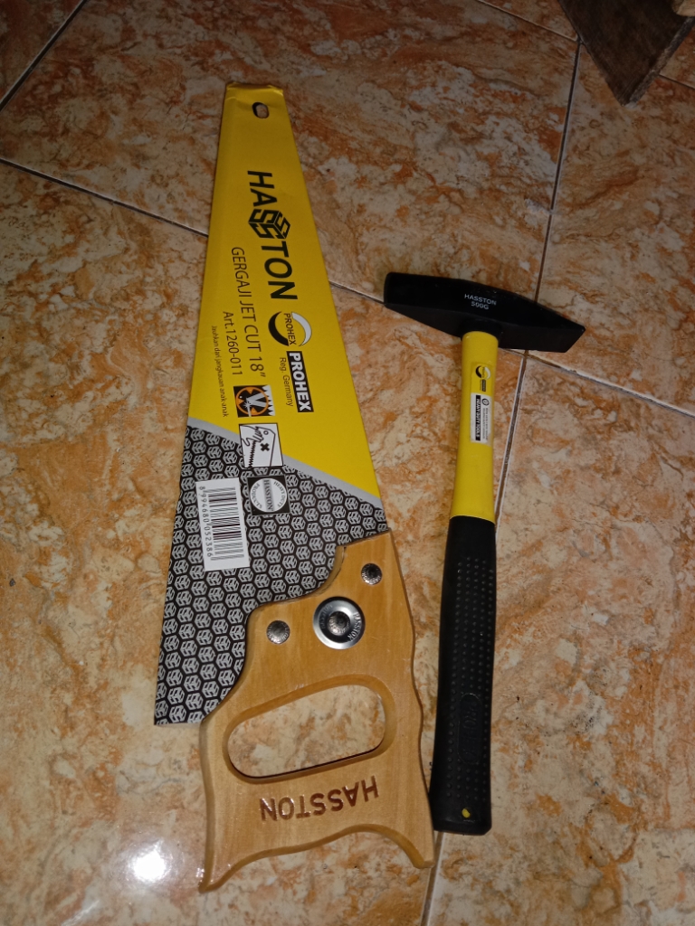 PALU CHIPPING HAMMER KETOK KARAT GG FIBER 500G HASSTON