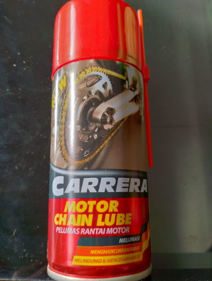 PELUMAS RANTAI MOTOR CARRERA MOTOR CHAIN LUBE 110 ML