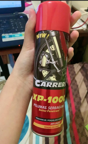 PEMBERSIH PELUMAS HILANG DERIT CARRERA XP-1000 200 ML