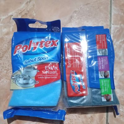 POLYTEX SABUT SPON EXTRA KUAT 1 karton (288 pcs)