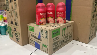Refill Pengharum STELLA Ruangan Otomatis 160ml apel fiesta 1 karton (12 Pcs)