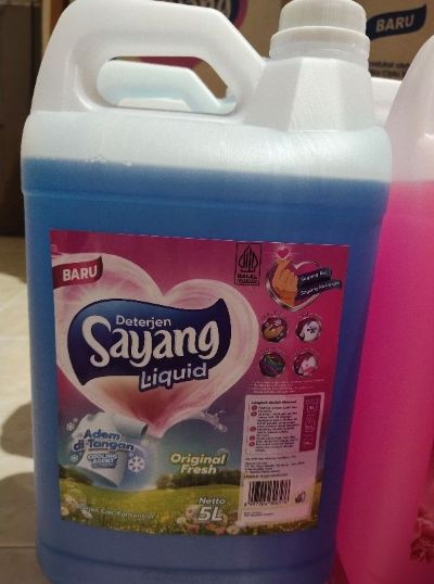 SAYANG ORIGINAL FRESH LIQUID DETERGENT 5 LITER