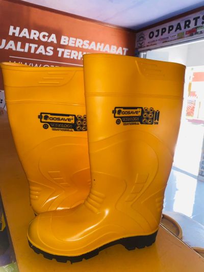 SEPATU SAFETY BOOTS LEGION TERASTEEL YELLOW SIZE 41
