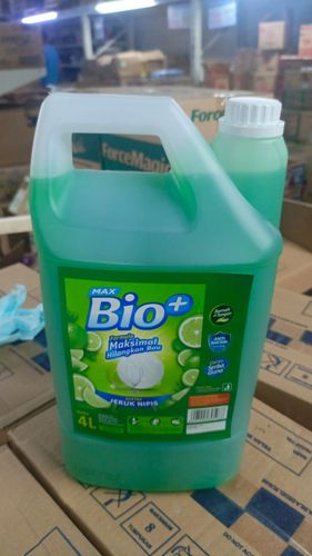 Sabun Cuci Piring Max bio+ Extra Jeruk Nipis 4 L
