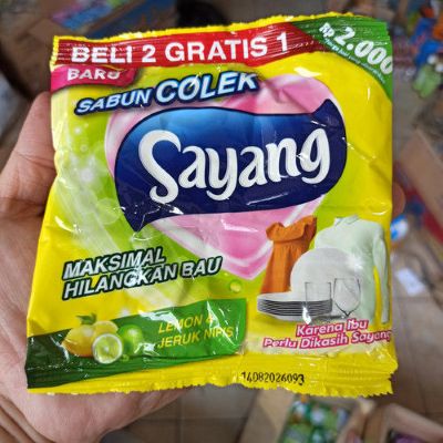 Sayang Sabun Colek Lemon & Jeruk Nipis 145 G