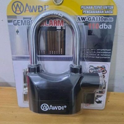 GEMBOK ALARM AWDI AW-GA110MM PANJANG 110 MM