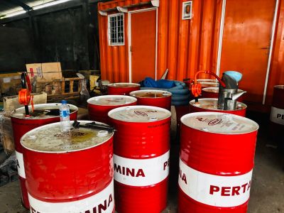 TOKO SSTINDO DISTRIBUSI JUAL OLI PERTAMINA KE PELANGGAN B TO B