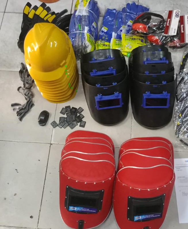 tgl 31 Juli PENJUALAN PERLENGKAPAN LAS DAN SAFETY KE PELANGGAN KONSTRUKSI DOOR TO DOOR SERVICE