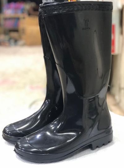 SEPATU BOOTS TINGGI AP BOOTS 9905 HITAM UK 42