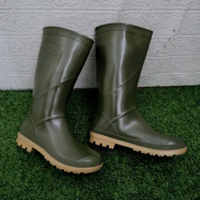 SEPATU BOOTS TINGGI AP BOOTS ORCHA HIJAU ANTI AIR UK 38