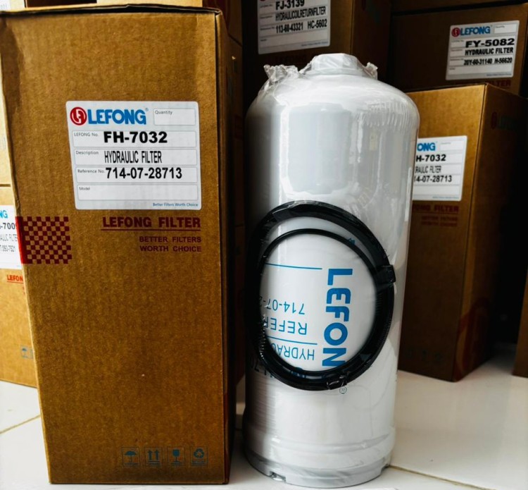 FILTER OLI TRANSMISI LEFONG UNTUK KOMATSU WA380 GD555 D65 Hitachi ZW 220 KAWASAKI PN FH-7032