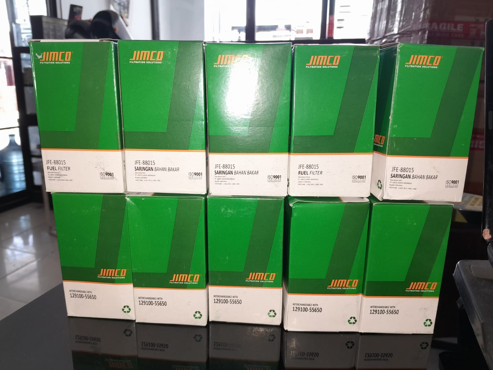 FILTER SOLAR JIMCO Untuk ISEKI T5390 AT5520 NT540 NT542 NT554 YANMAR Kubota Hitachi Komatsu Mitsubishi NH MF PN JFE-88015
