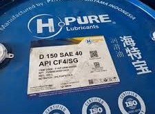 OLI MESIN DIESEL HPURE D150 SAE 40 API CF4-SG 200 Liter