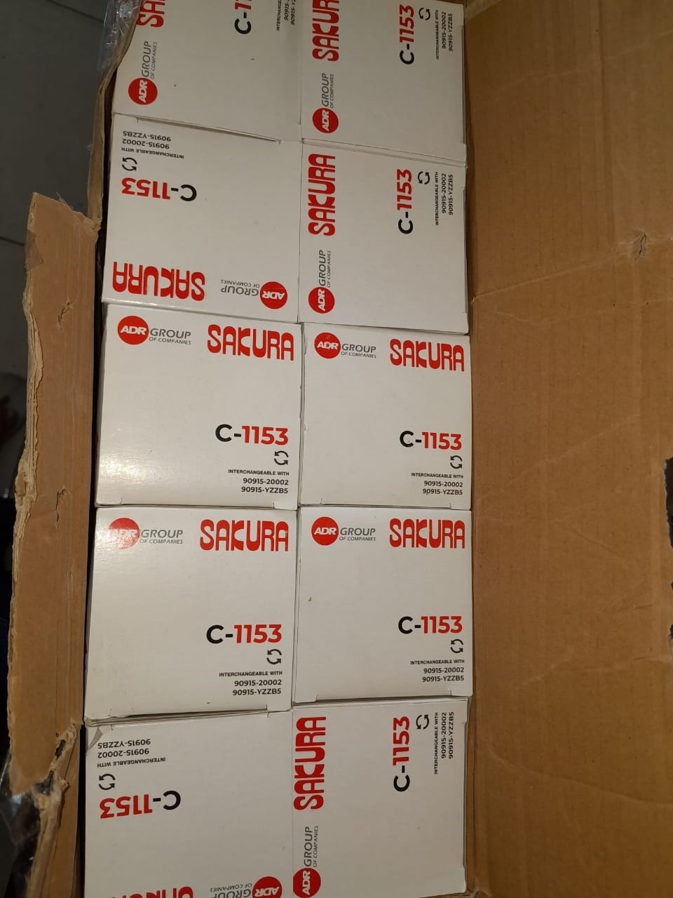 TOKO SSTINDO STOCKIST FILTER OLI HIDROLIK SAKURA UNTUK ISEKI NT540F TOYOTA KIJANG ALPHARD PERKINS ISUZU HINO DENSO CAT PN C-1153